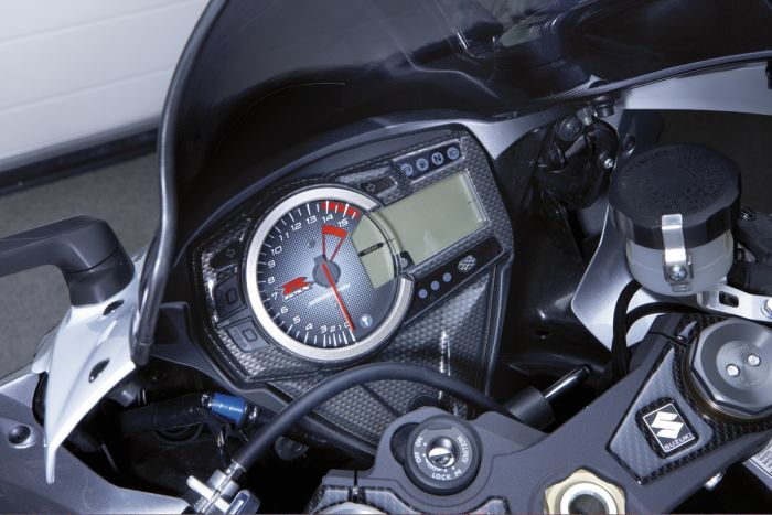 Genuine Suzuki GSXR-1000 - Instrument Cover - Carbon Look