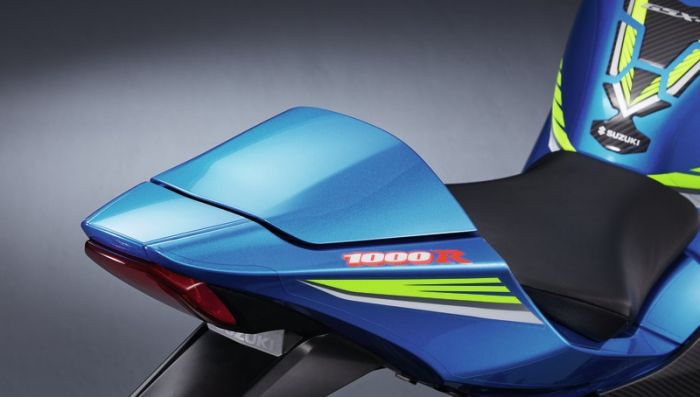 Genuine Suzuki GSXR-1000 - Single Seat Cover - Blue - Padgett's Motorcycles