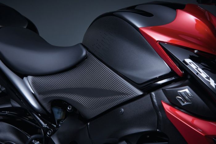 Genuine Suzuki GSX-S1000 - Carbon Fibre Frame Cover Set