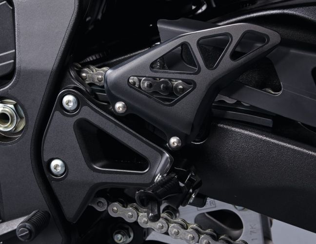 Genuine Suzuki GSXR-1000 - Heel Plate & Swingarm Protection Sticker Set