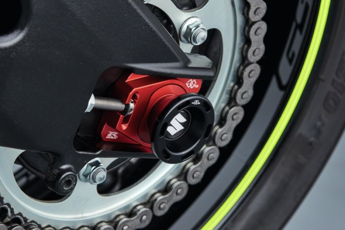 Genuine Suzuki GSXR-1000 - Axle Slider Set Rear Wheel