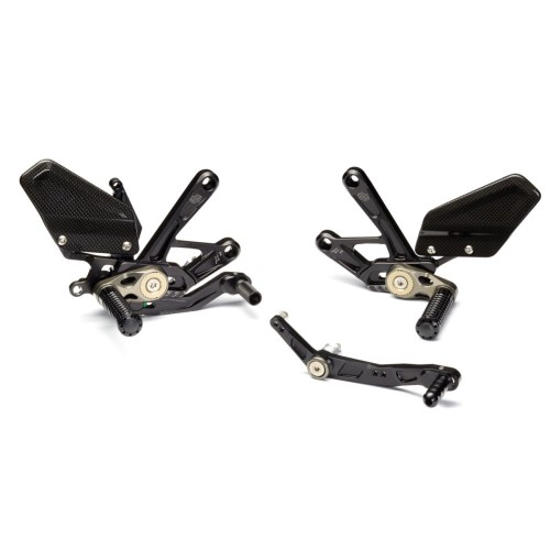 Genuine Yamaha YZF-R1 - Billet Foot Pedals Adjuster Kit (Titanium)