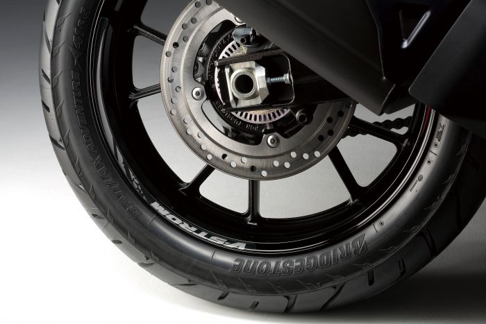 Genuine Suzuki V-Strom 1050XT - Rear Wheel Decals 17'' (Grey)