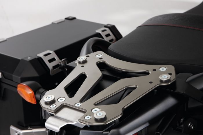 Genuine Suzuki V-Strom 650 - Top Case Carrier Met - Silver