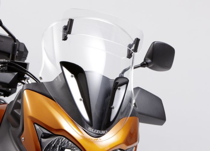 suzuki v strom 650 touring screen