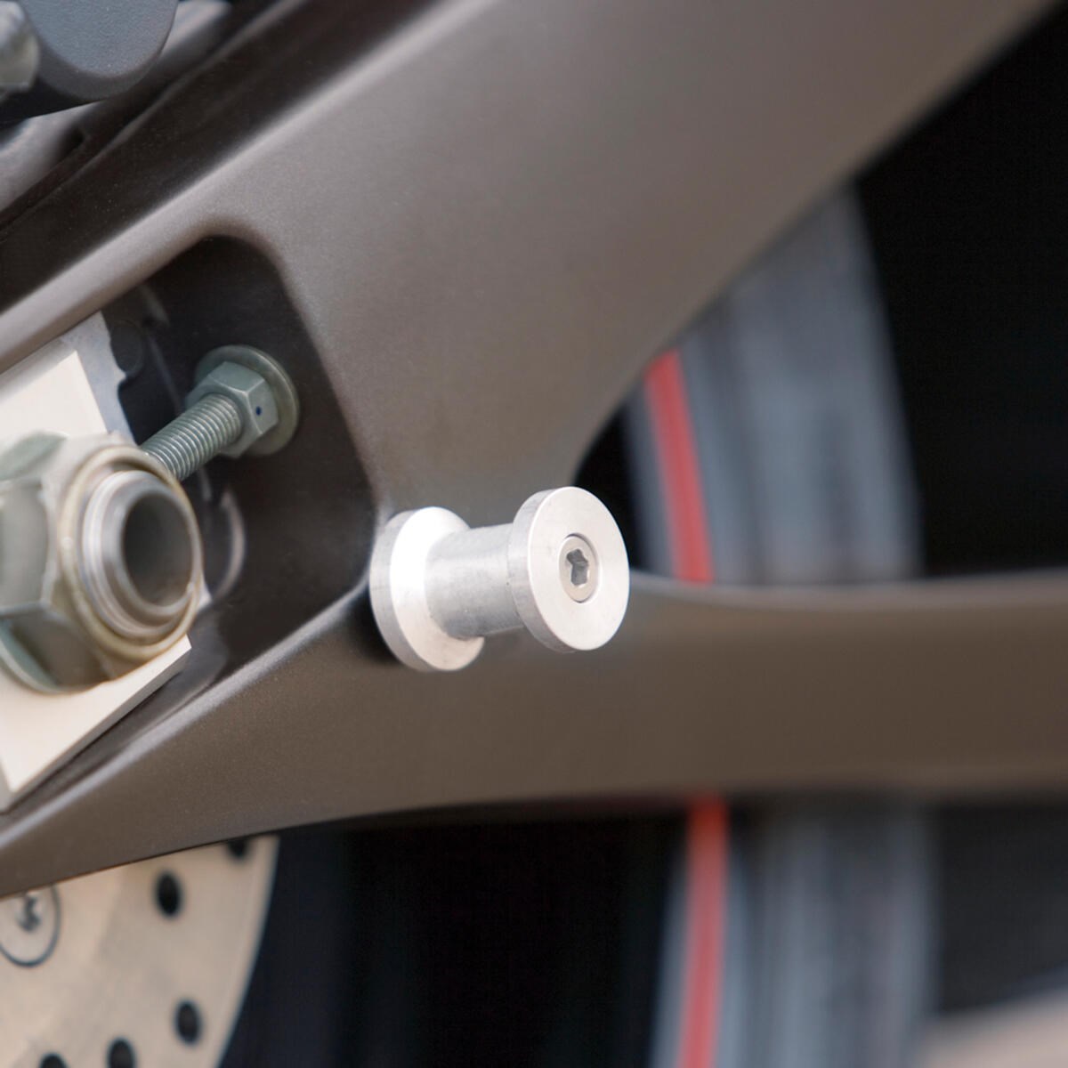 Genuine Yamaha YZFR6 Swingarm Spools (Aluminium) Padgett's Motorcycles