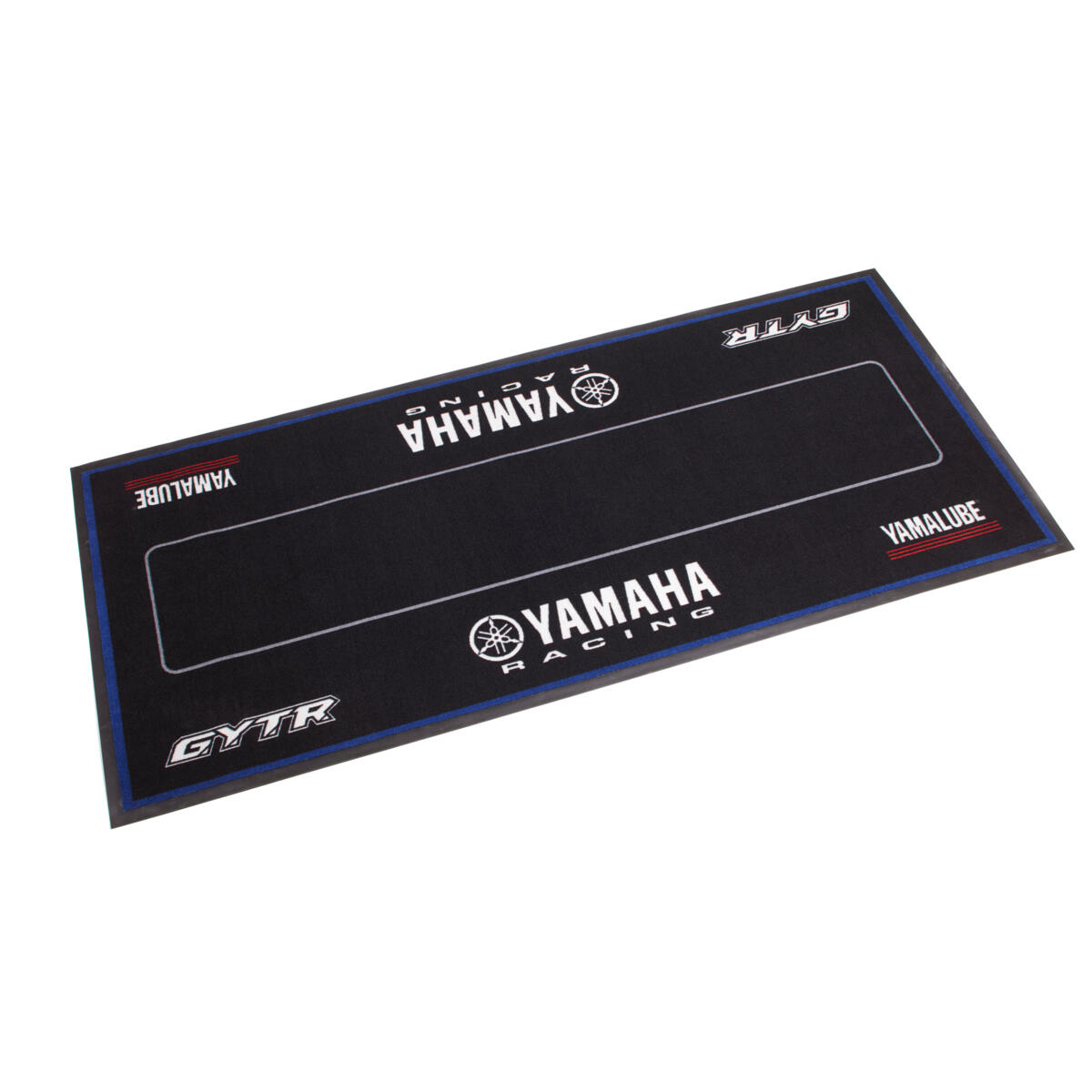 Genuine Yamaha YZFR6 Yamaha Racing Pit Mat (Black) Padgett's