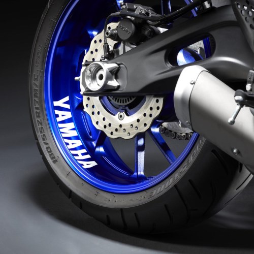 Genuine Yamaha MT-10/SP - Reflective Rim Sticker 1 Wheel (Silver)