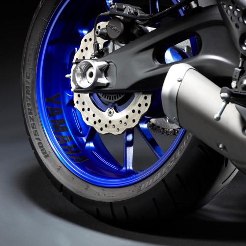 Genuine Yamaha MT-10/SP - Reflective Rim Sticker 1 Wheel (Black)