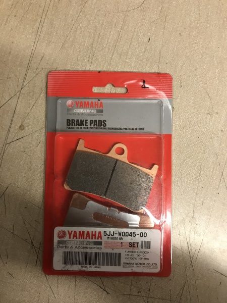 Genuine Yamaha Front Brake Pads - 5JJ-W0045-00