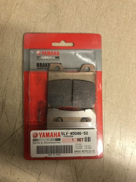 Genuine Yamaha Rear Brake Pads - 5LV-W0046-50