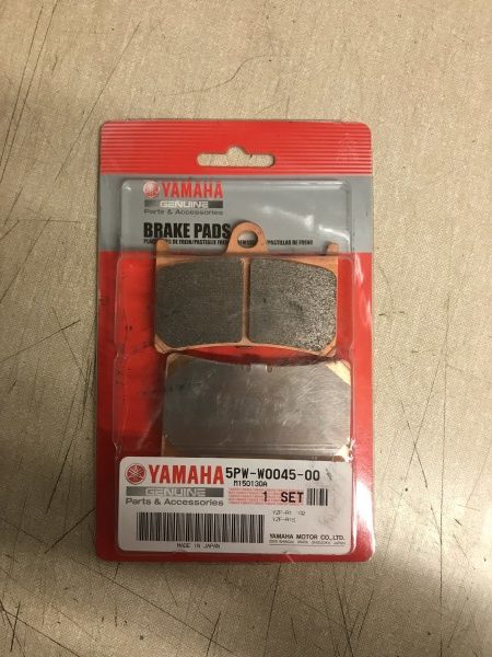 Genuine Yamaha Front Brake Pads - 5PW-W0045-00