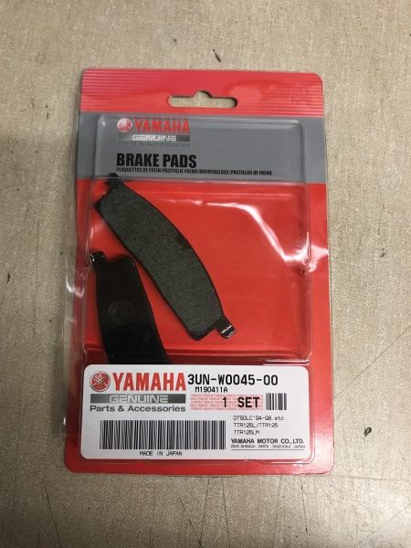 Genuine Yamaha Front Brake Pads - 3UN-W0045-00