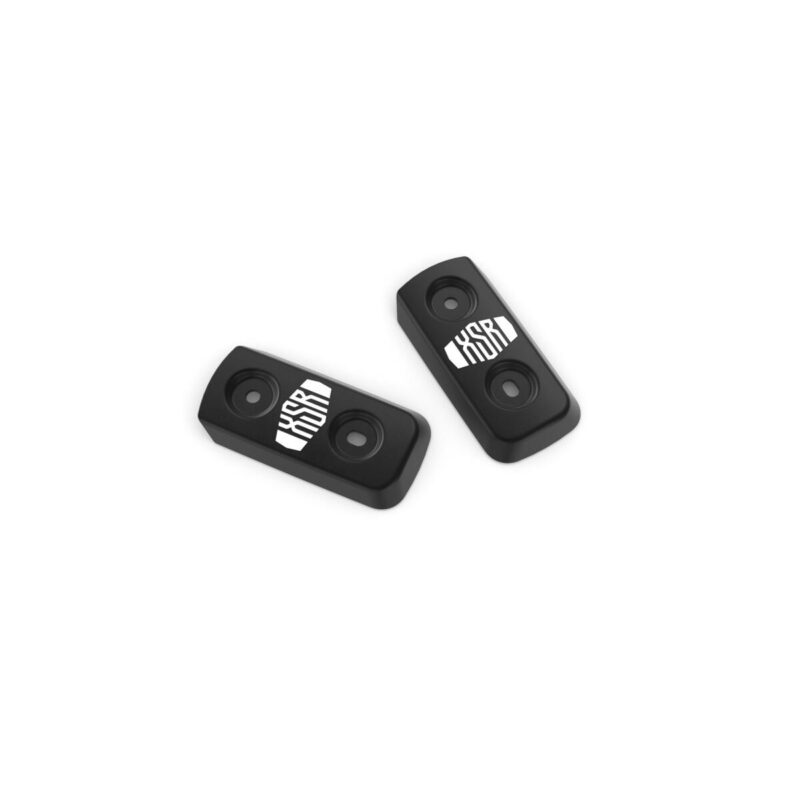 Genuine Yamaha XSR125 - Stamped Aluminium Radiator Cover Set