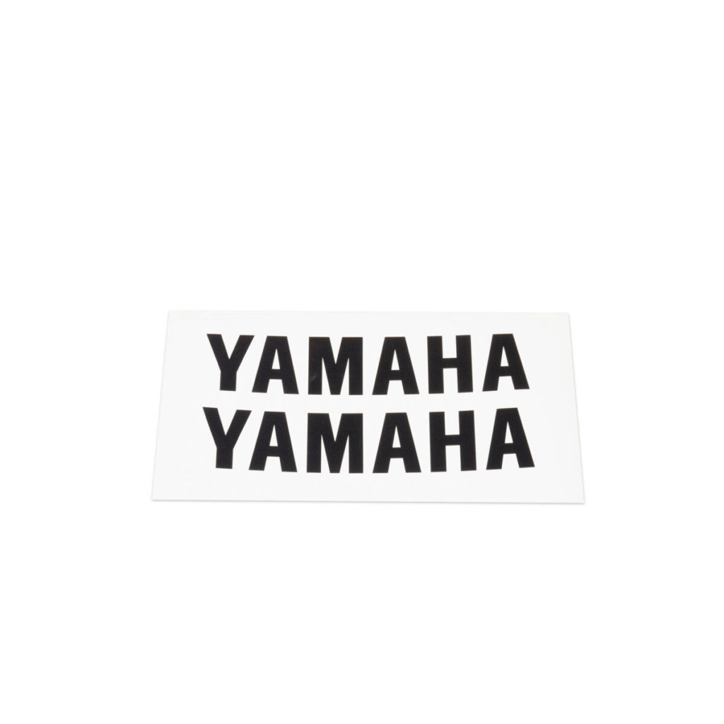 Genuine Yamaha XSR900 Reflective Rim Sticker 1 Wheel (Rear) Padgett