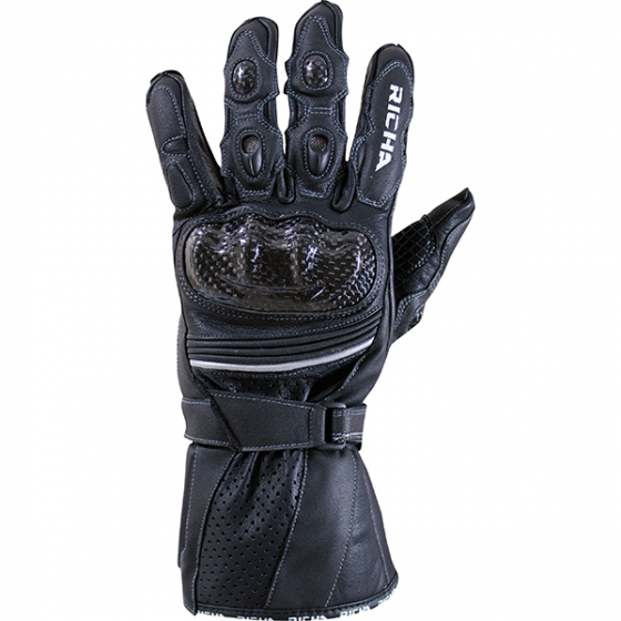 Richa Ravine Motorcycle Gloves - Black