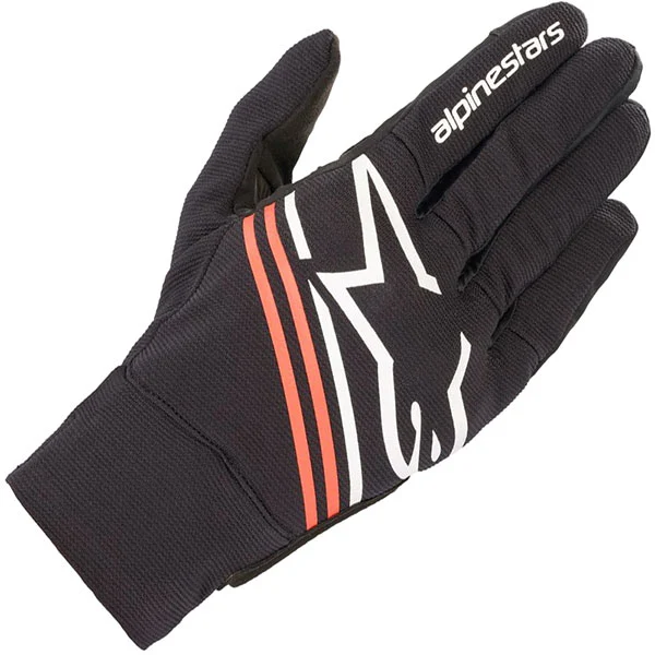 Alpinestars Reef Textile Gloves - Black/White/Red