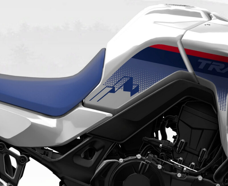 Genuine Honda XL750 Transalp - Tank Side Stickers (Blue)
