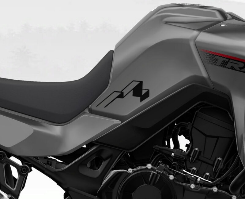 Genuine Honda XL750 Transalp - Tank Side Stickers (Black)