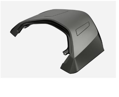 Genuine Honda GL1800 Goldwing - Trunk Removal Bodywork (Iridium Grey)