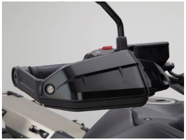 Genuine Honda CRF1100L Africa Twin - Knuckle Guard Extensions (Black)