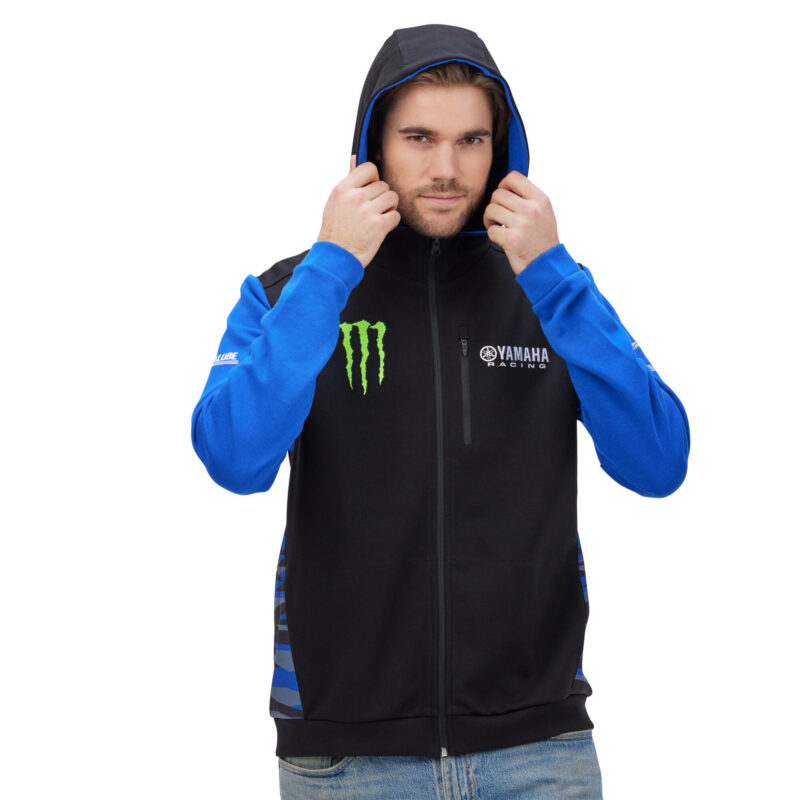 Genuine Yamaha Monster Energy Yamaha Factory MXGP Team Hoodie - B24-M0117-B4
