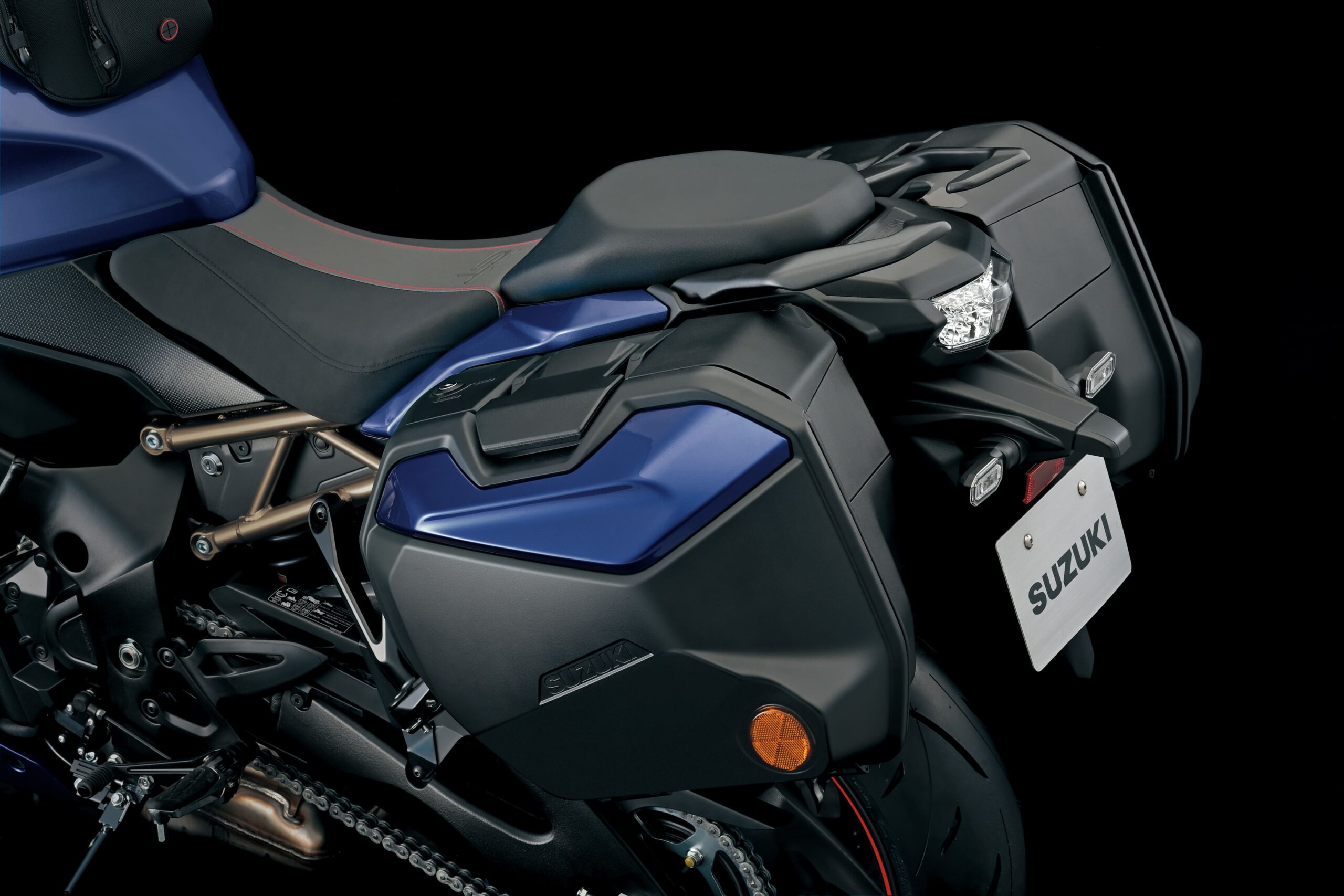 Genuine Suzuki GSX-S1000 GT - Side Case Set (Metallic Reflective