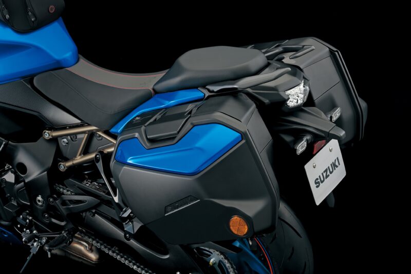 Genuine Suzuki GSX-S1000 GT - Side Case Set (Metallic Triton Blue)
