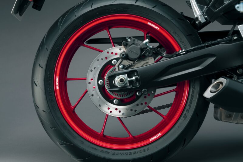 Genuine Suzuki GSX-8R - Wheel Rim Decal (Red)