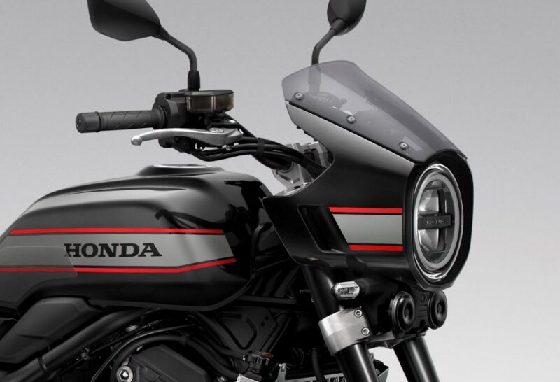 Genuine Honda CB1000F - Headlight Cowl (Black/Red)